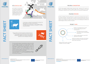 Bluetongue Factsheet for the scientific community